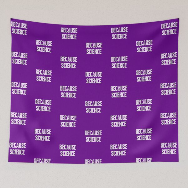 Item preview, Because Science Bold Text Design designed and sold by EarthArtDesigns.