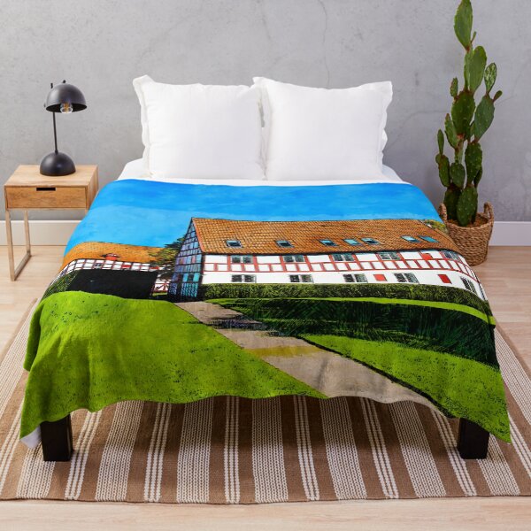 Item preview, Castle in the Meadow designed and sold by ReimaginedWorld.