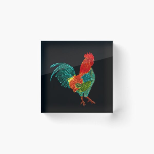 Item preview, The Glowing Rooster designed and sold by bolodojo.