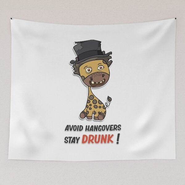 Item preview, Drunk hobo giraffe designed and sold by creativedane.