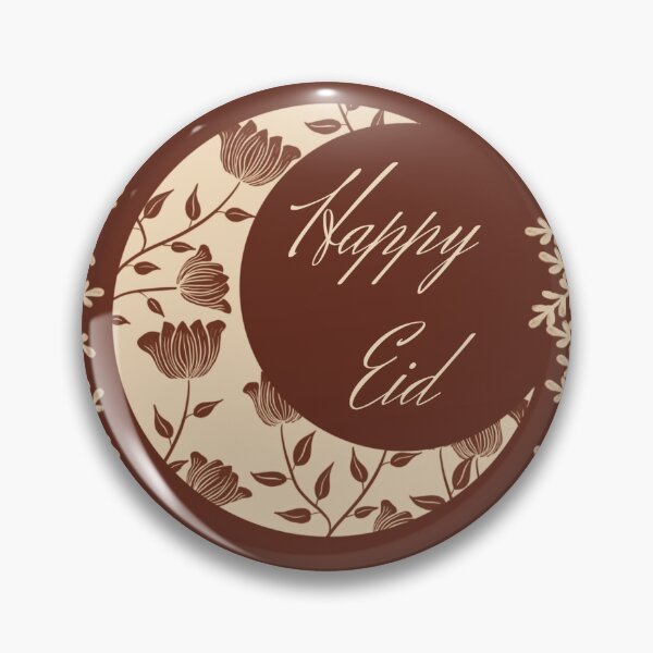 Item preview, Happy Eid floral moon designed and sold by Zenaillu.