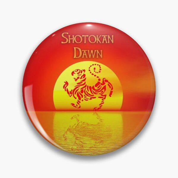 Item preview, Shotokan Karate Dawn Sun Rise - Martial Arts Design designed and sold by Zanshin-Art.