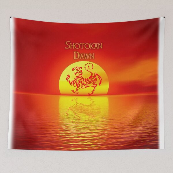 Item preview, Shotokan Karate Dawn Sun Rise - Martial Arts Design designed and sold by Zanshin-Art.