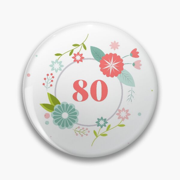 Item preview, 80th birthday woman gift flowers designed and sold by Blue-Fairy.