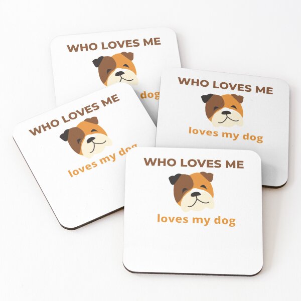 Item preview, Who loves me, loves my dog. designed and sold by Morana5.