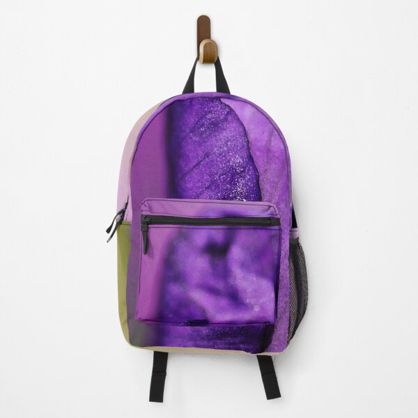 Item preview, Purple iris bud #3 vivid abstract designed and sold by silverwheelarts.