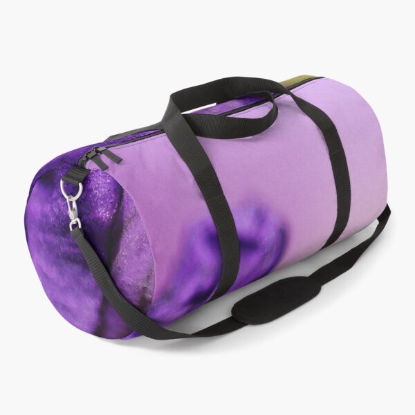 Item preview, Purple iris bud #3 vivid abstract designed and sold by silverwheelarts.