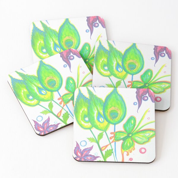 Item preview, Neon Butterflies designed and sold by Kriya-Stargate.