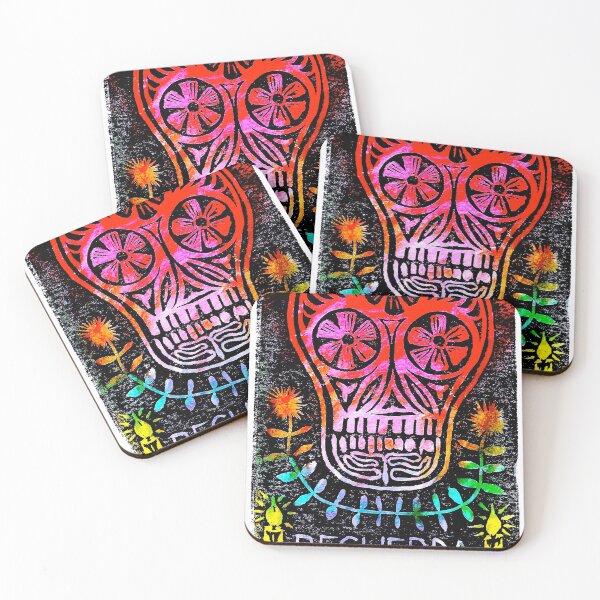 Item preview, RECUERDA - linocut design and print designed and sold by PixelPalmer.