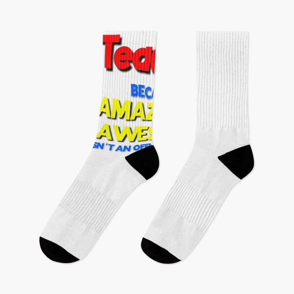 Item preview, Teacher Because Amazing Awesome Isn't an Official Job Title designed and sold by 30-Merch.