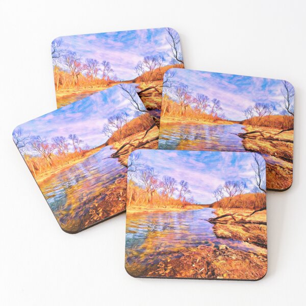 Item preview, Beyond the Magic River Sky designed and sold by Pamela Storch.