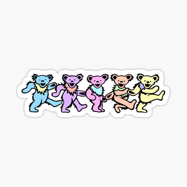 dead bears Sticker