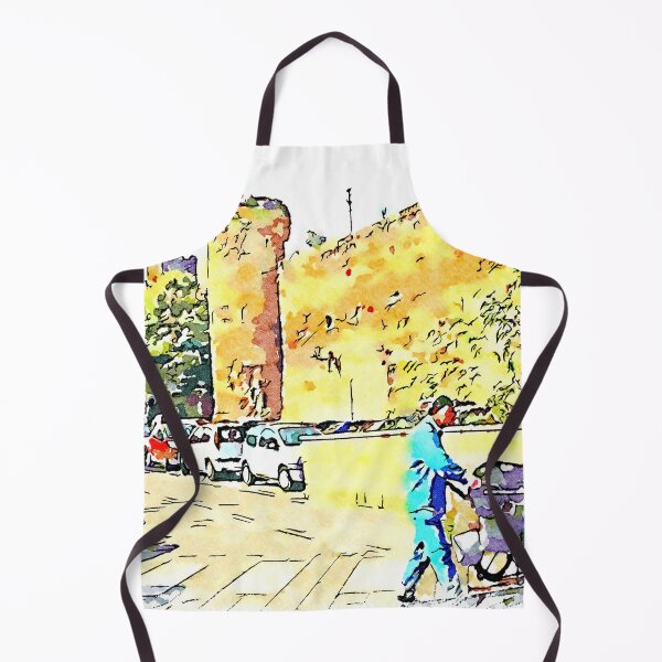 Item preview, Barbarano Romano: street sweeper under the walls of the village designed and sold by Giuseppe Cocco.