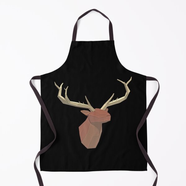Item preview, Abstract low poly elk head designed and sold by Blackvz.