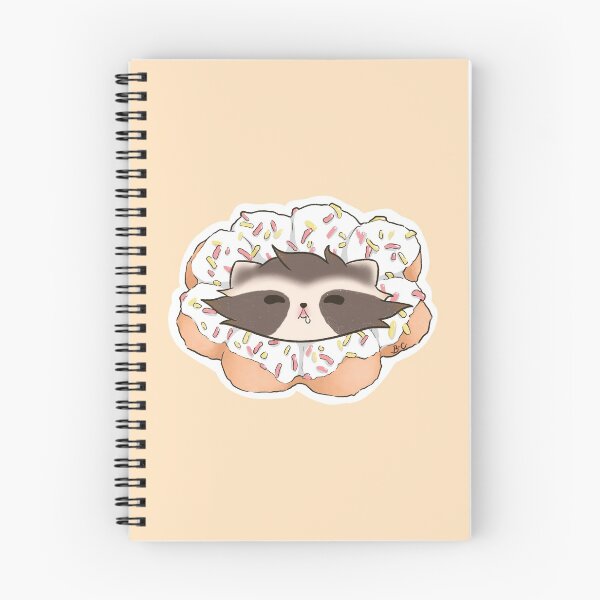 Item preview, Raccoon and Sprinkled Donut designed and sold by RudieFoodies.