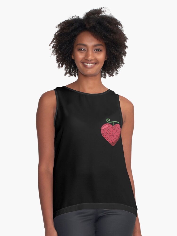 Ope Ope No Mi Devil Fruit Law Sleeveless Top for Sale by SimplyNewDesign