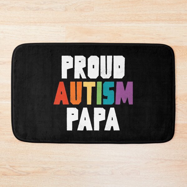 Item preview, Proud Autism Papa Autism Awareness Matching Family designed and sold by MariosNydras.