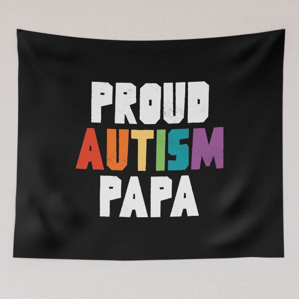 Item preview, Proud Autism Papa Autism Awareness Matching Family designed and sold by MariosNydras.