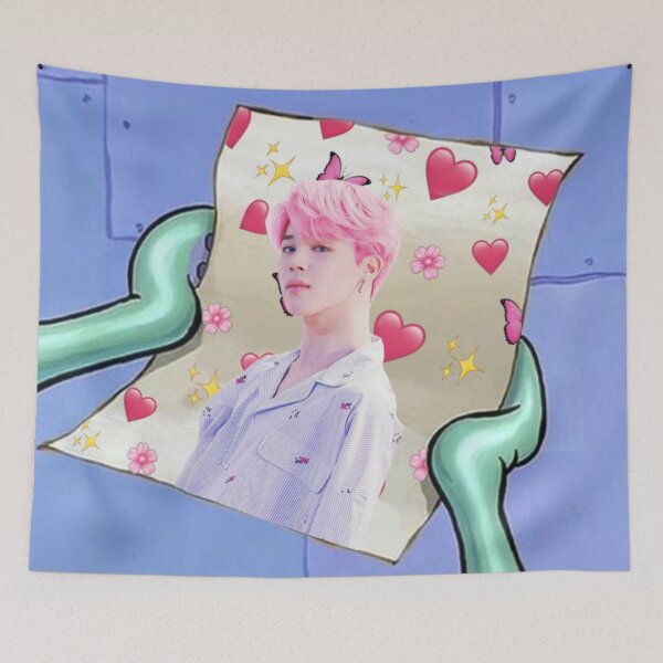 Item preview, Squidward admiring BTS Jimin designed and sold by dlsiart.