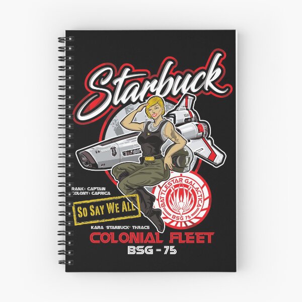 Item preview, Starbuck Colonial Fleet Pilot designed and sold by Alema Art.