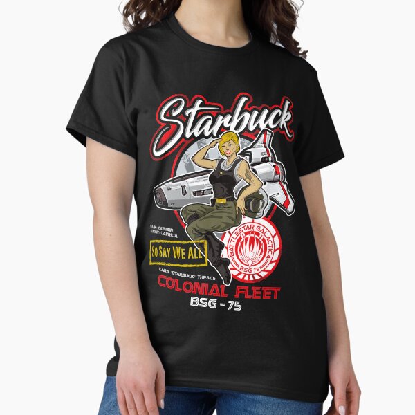 Item preview, Starbuck Colonial Fleet Pilot designed and sold by Alema Art.