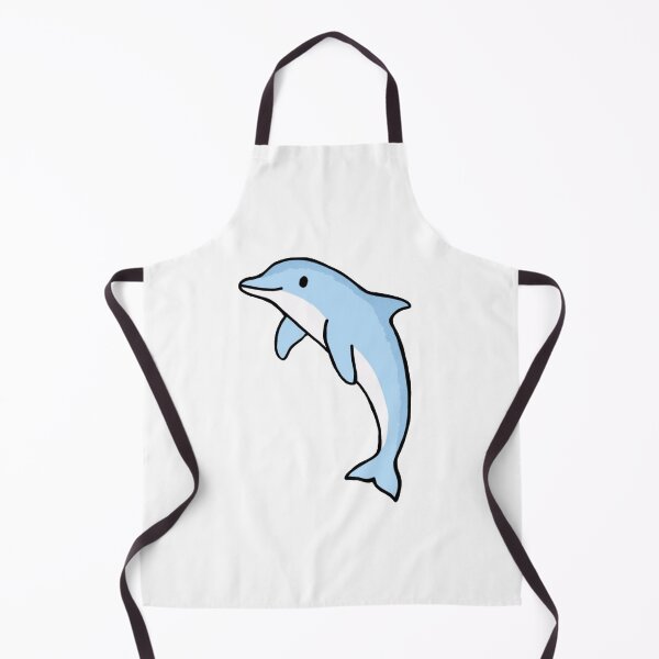 Item preview, Super cute dolphin for dolphin lovers, baby blue dolphin designed and sold by Barolina.