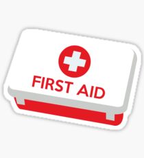 First Aid Kit Sticker