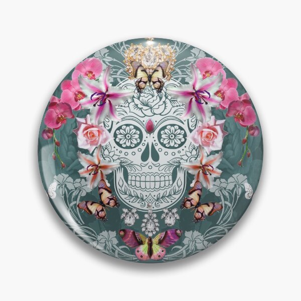 Item preview, calavera / santa muerte designed and sold by Petitelulu.