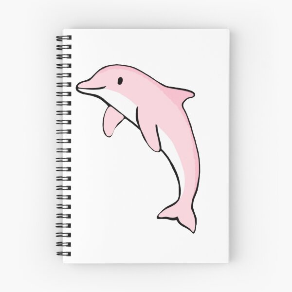 Item preview, Super cute dolphin for dolphin lovers, baby pink dolphin designed and sold by Barolina.