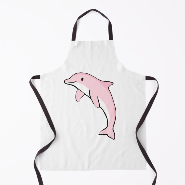 Item preview, Super cute dolphin for dolphin lovers, baby pink dolphin designed and sold by Barolina.