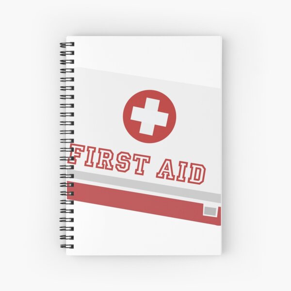 First Aid Kit Spiral Notebooks Redbubble