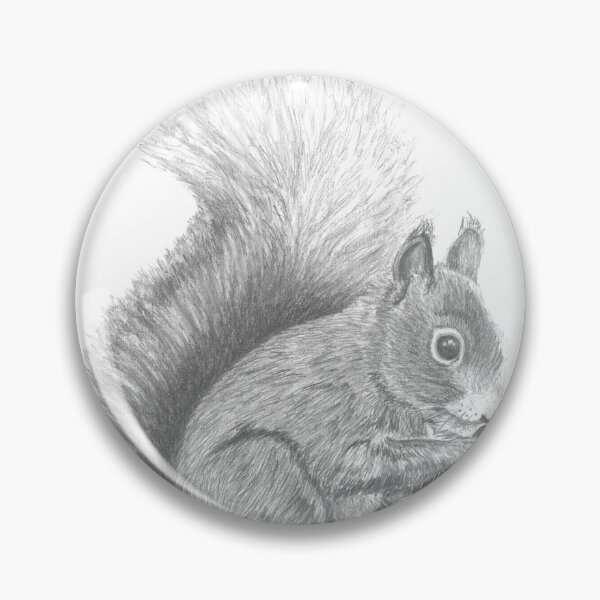 Item preview, Hamish the Squirrel  designed and sold by sarahgeefineart.