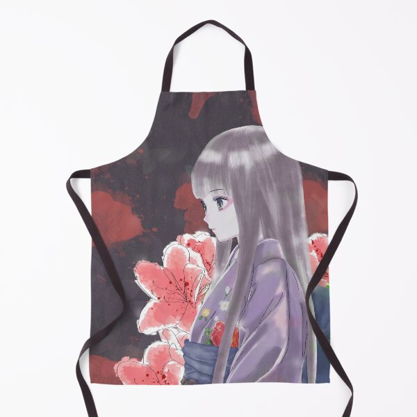 Item preview, Girl in Kimono, Low key Anime, Japanese floral aesthetics designed and sold by Koalaslifestyle.