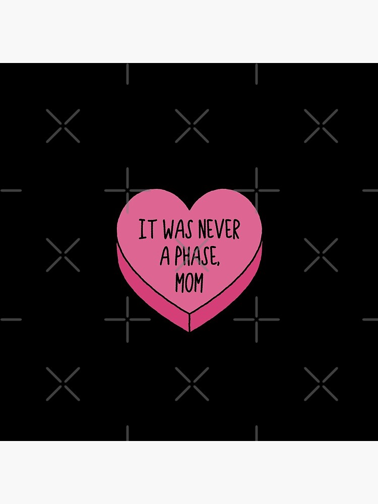 I'm (not) okay, emo conversation heart Pin for Sale by acciojoy