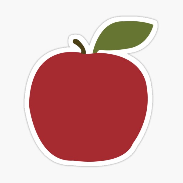 Apfel Sticker