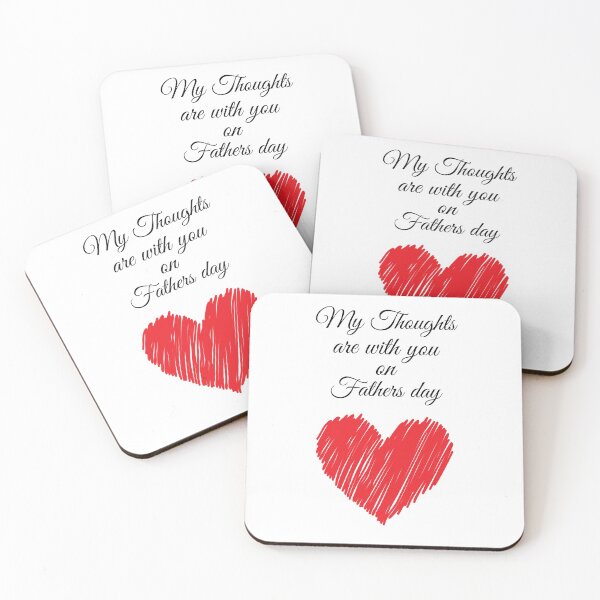 Item preview, In Loving Memory Of - My Thoughts are with you on Fathers Day designed and sold by JandS-In-Memory.