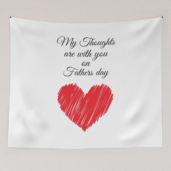 Item preview, In Loving Memory Of - My Thoughts are with you on Fathers Day designed and sold by JandS-In-Memory.