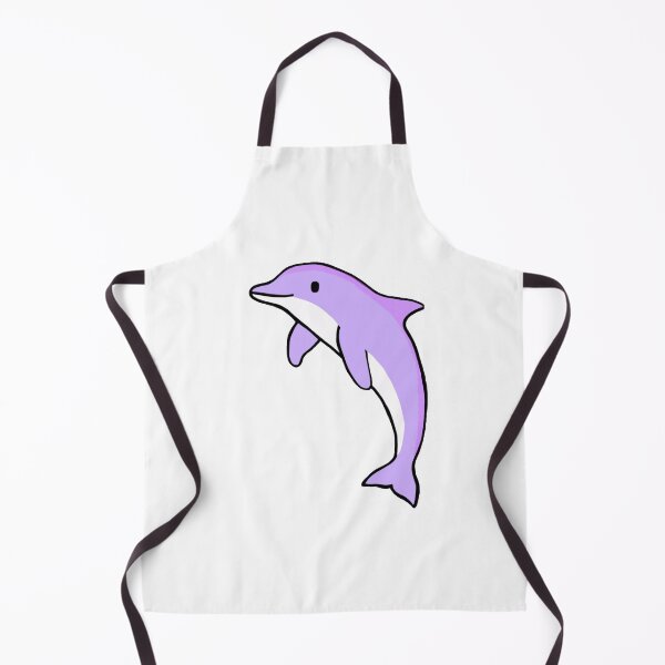 Item preview, Super cute dolphin for dolphin lovers, pastel purple dolphin designed and sold by Barolina.
