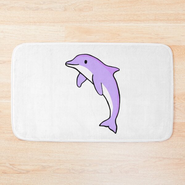 Item preview, Super cute dolphin for dolphin lovers, pastel purple dolphin designed and sold by Barolina.