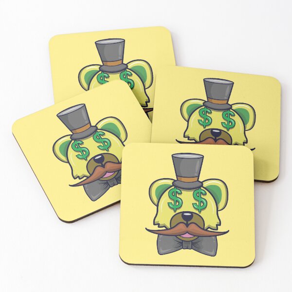 Item preview, Yellow Bear Mustache designed and sold by RegretfulTurtle.