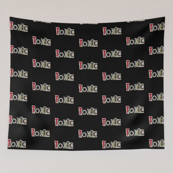 Item preview, Toxic (Ransom Letters) designed and sold by Spenceless Designz.