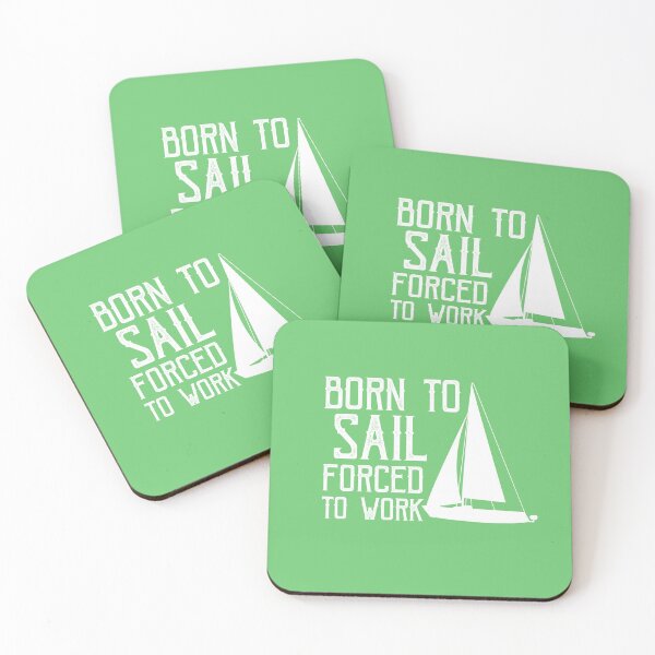 Item preview, born to sail condemned to work designed and sold by loiret1958.