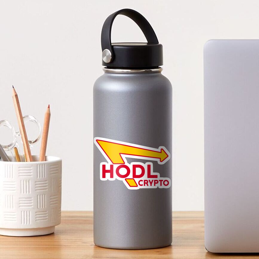 HODL Crypto Sticker