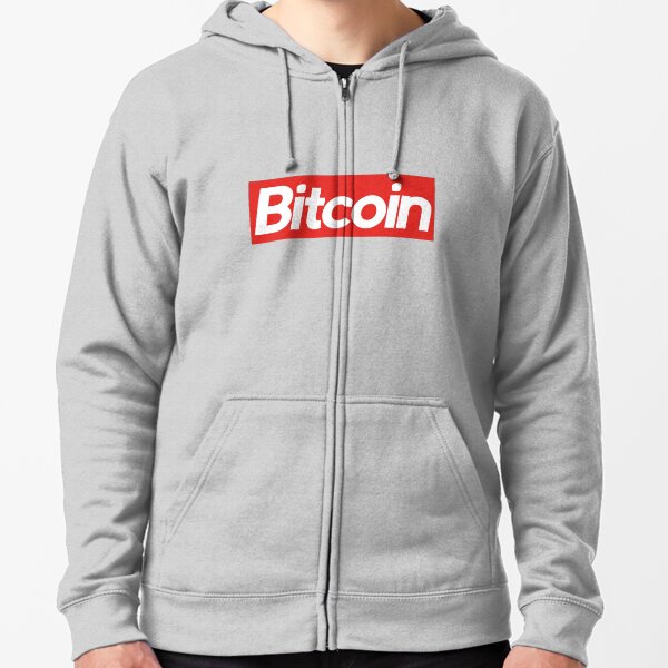 Bitcoin Supreme Zipped Hoodie