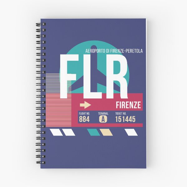 Item preview, Florence (FLR) Airport Code Baggage Tag designed and sold by SLAG-Creative.