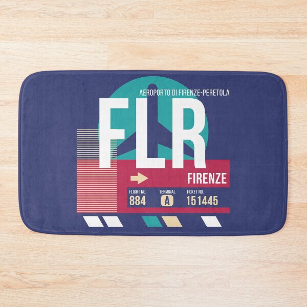 Item preview, Florence (FLR) Airport Code Baggage Tag designed and sold by SLAG-Creative.