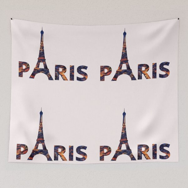 Item preview, PARIS name with Landscape designed and sold by DailyVibe.