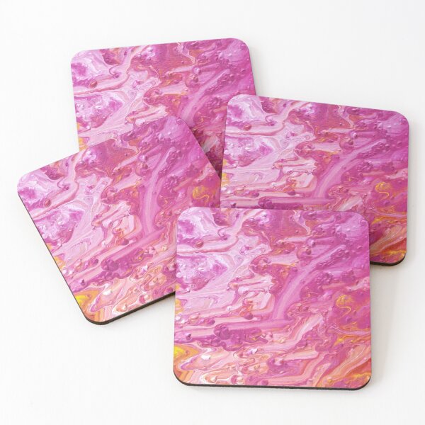 Item preview, Sugar Sunset Acrylic Pour Painting designed and sold by dnacademic.