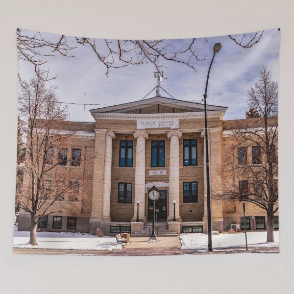 Artikelvorschau, Das Gerichtsgebäude von Platte County (Wyoming) entworfen und verkauft von Bryan Spellman.