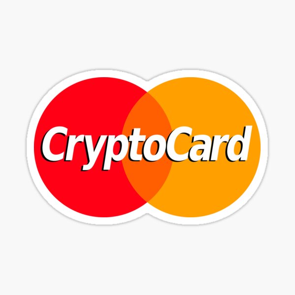 CryptoCard Sticker
